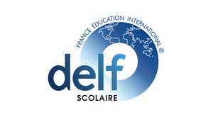 DELF school logo B1